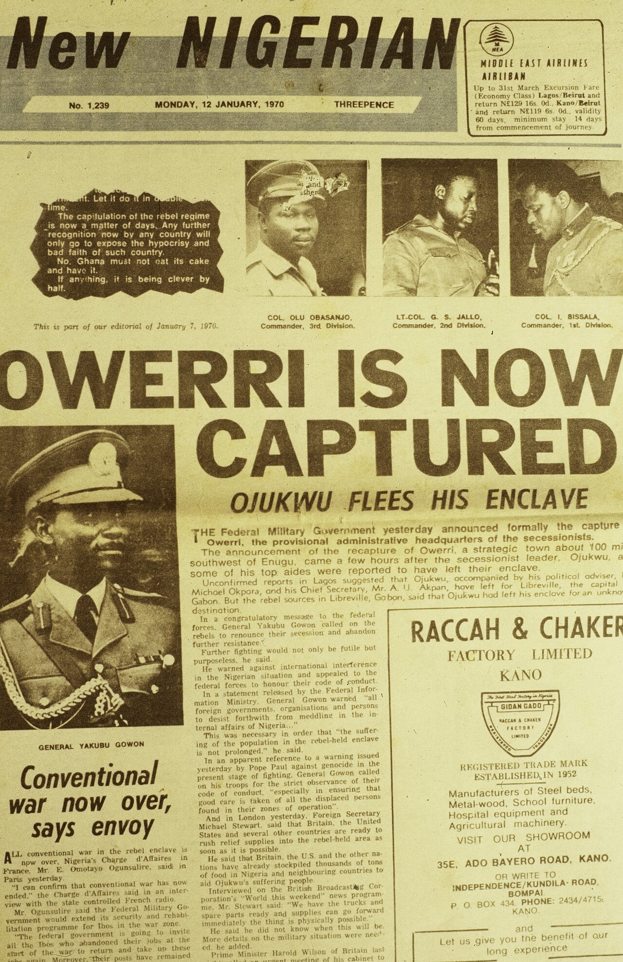 Nigerian Civil War