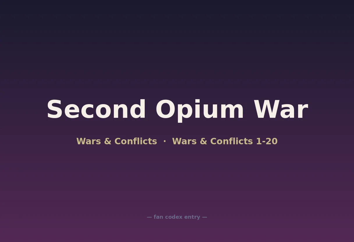 Second Opium War