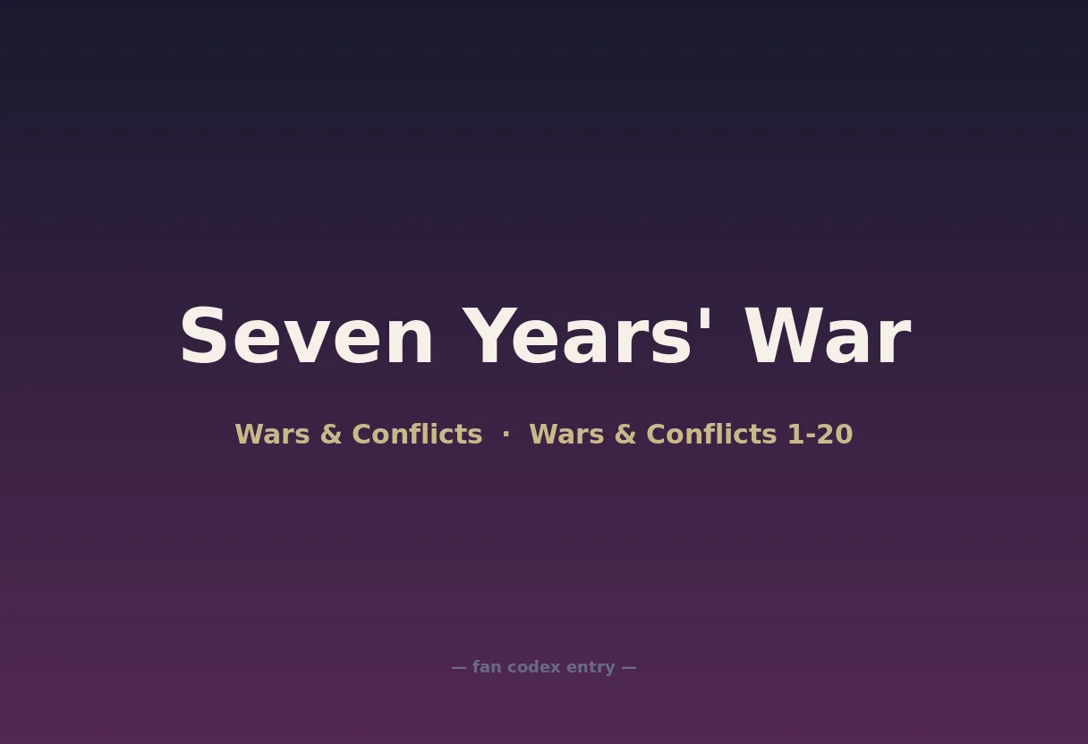 Seven Years' War